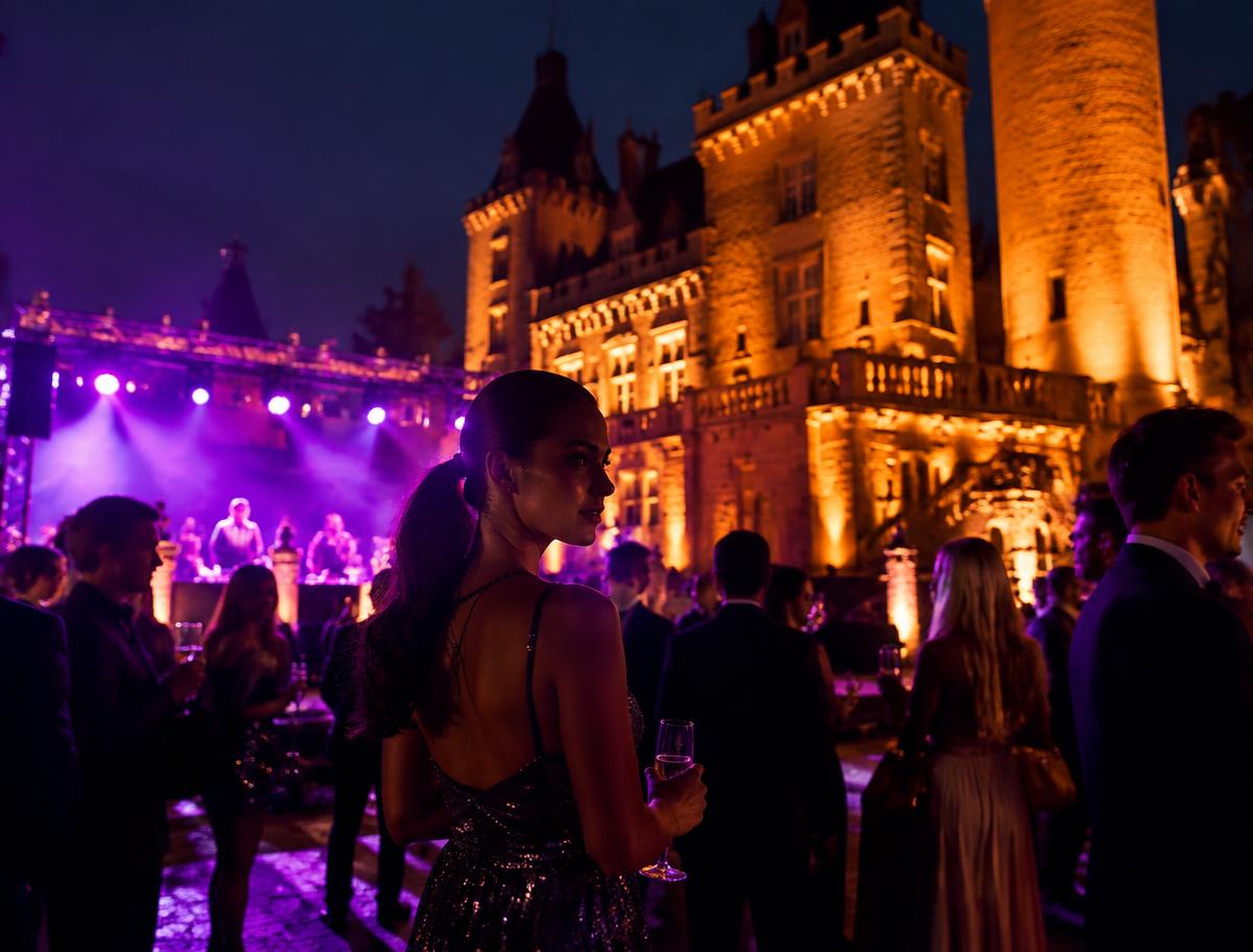 Guests at a previous SECTIONS castle event